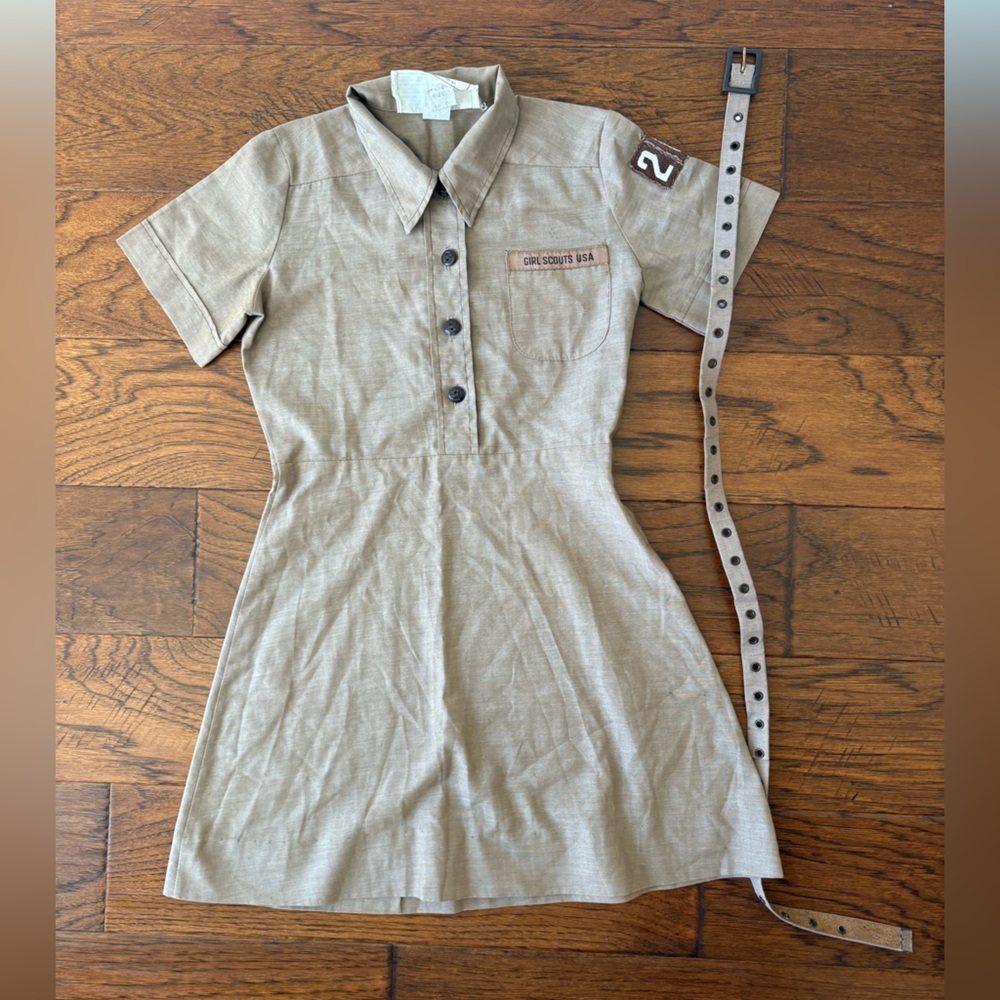 Vintage Girl Scout uniform pieces - Picture 2 of 4